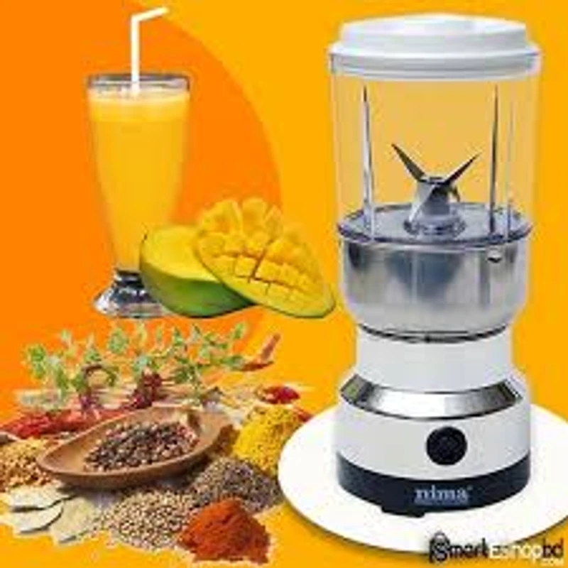 Nima Electric 2 in 1 Blender and Grinder, High Quality Heavy Duty Blender and Mixer Grinder