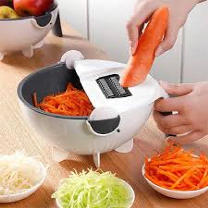 9 in 1 Wet Basket Vegetable Cutter - Image 4